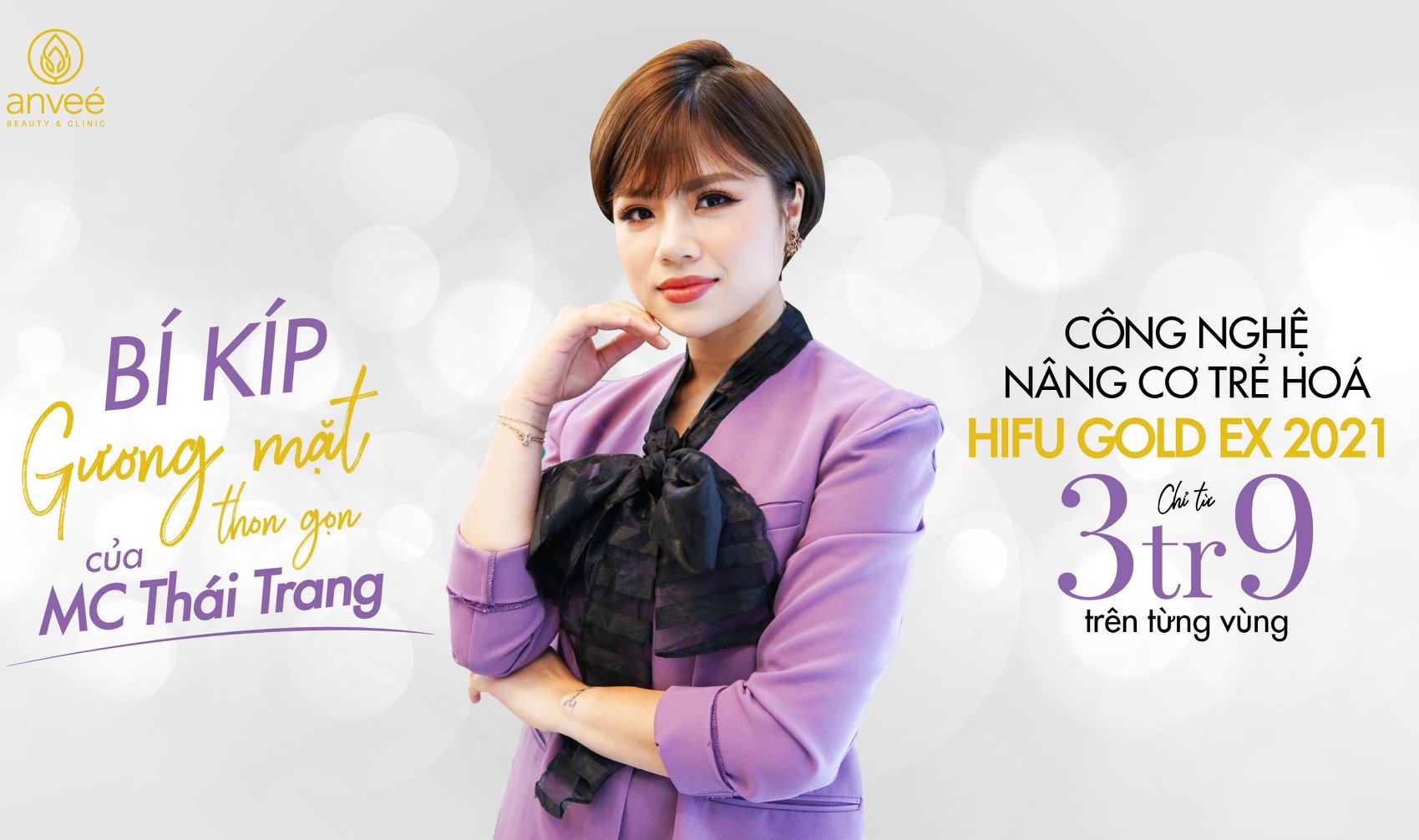 MC VTV - THÁI TRANG VÀ CÔNG NGHỆ TRẺ HOÁ, NÂNG CƠ, THON GỌN - HIFU GOLD EX 2021